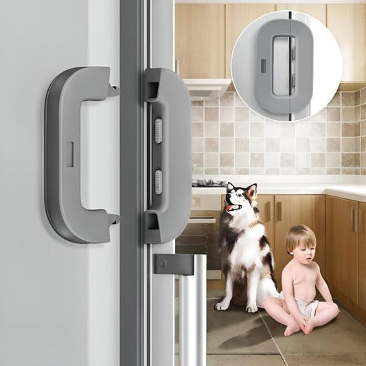Refrigerator Door Lock, Child Proof Refrigerator Door Lock Multi Color ( Random Color ), Child Safety Refrigerator Lock