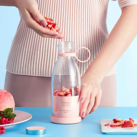 Portable Mini Juicer - Fresh Juice in Seconds, Anywhere
