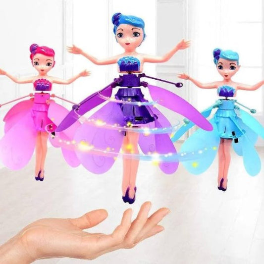 Magical Flying Fairy Doll,hand Sensor Control / Sky Dancers Flying Toy (random Colo