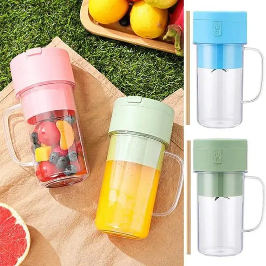 Mason Portable Mini Juicer Blender with Straw Cup – Fresh Juicing Anywhere, Anytime