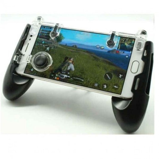 JL-01 3-in-1 Mobile Gamepad Joystick – Phone Holder Grip with Trigger Buttons