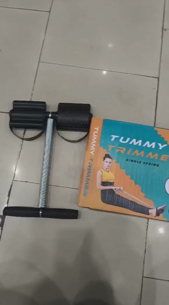 Foot Pedal Resistance Band – Elastic Sit-Up Pull Rope & Tummy Trimmer for Fitness, Yoga & Home Gym