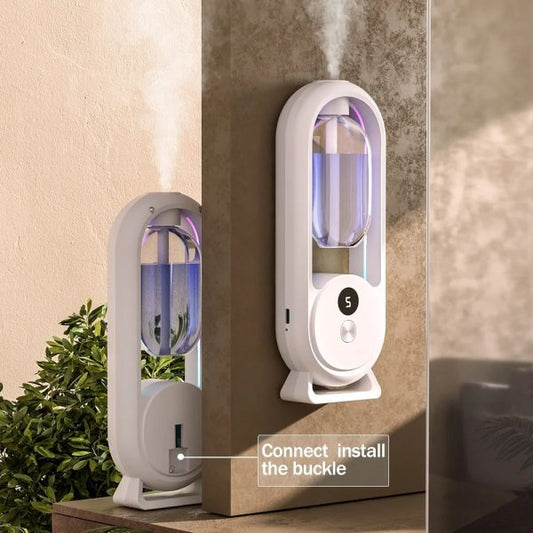Rechargeable 5-Mode Aromatic Diffuser – 50ml Essential Oil Air Freshener for Bedroom, Living Room & Bathroom