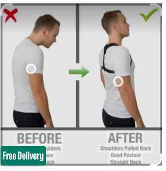 Adjustable Posture Corrector Belt – Back Pain & Shoulder Support