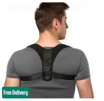 Adjustable Posture Corrector Belt – Back Pain & Shoulder Support